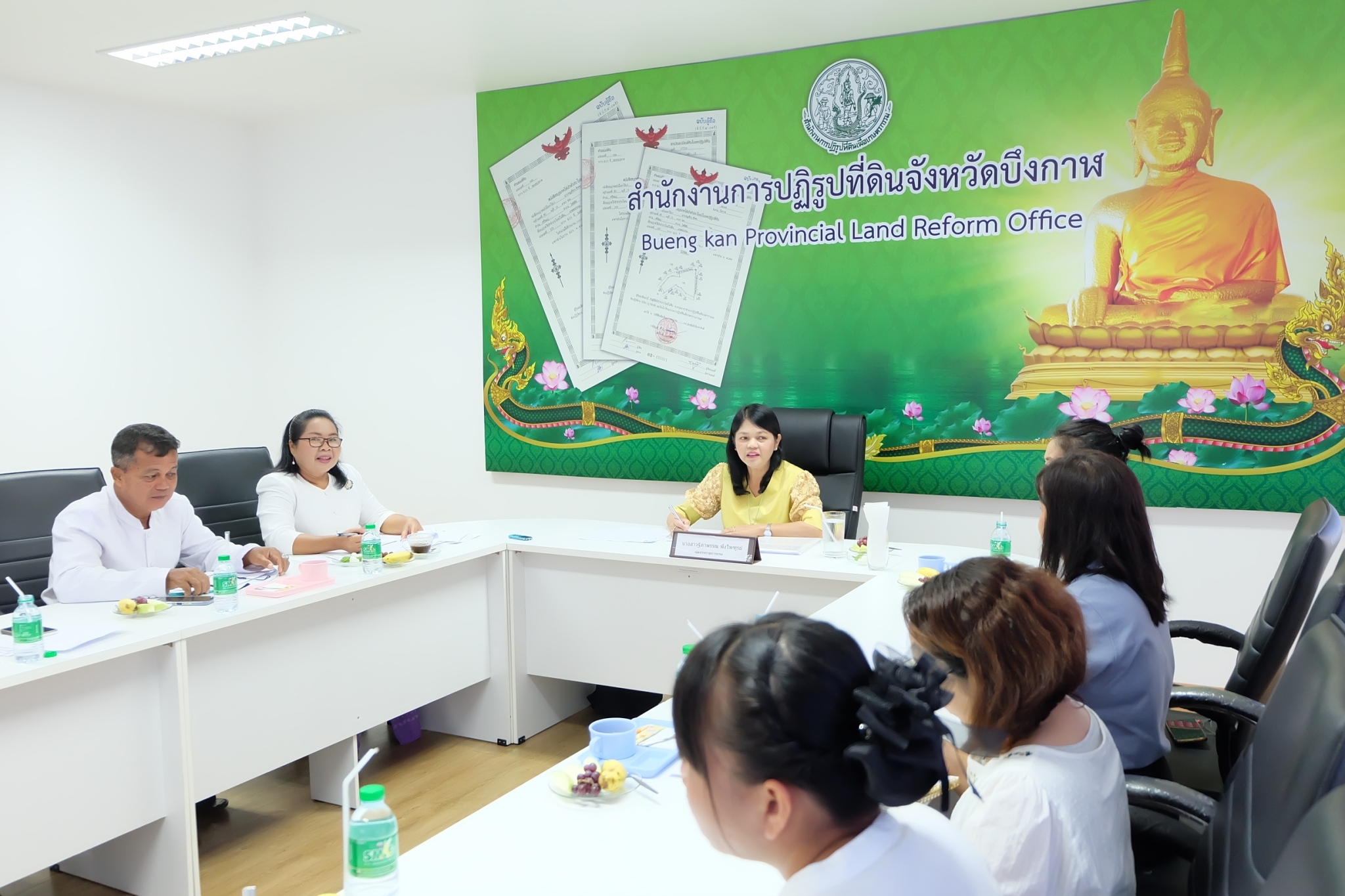 title - ผู้ตรวจราชการกรม สำนักงานการปฏิรูปที่ดินเพื่อเกษตรกรรม (ส.ป.ก.) ประชุมติดตามผลการดำเนินงานตามแผนการตรวจราชการ ส.ป.ก. ประจำปีงบประมาณ พ.ศ. 2566 รอบที่ 2 เขตตรวจราชการที่ 10 จังหวัดบึงกาฬ